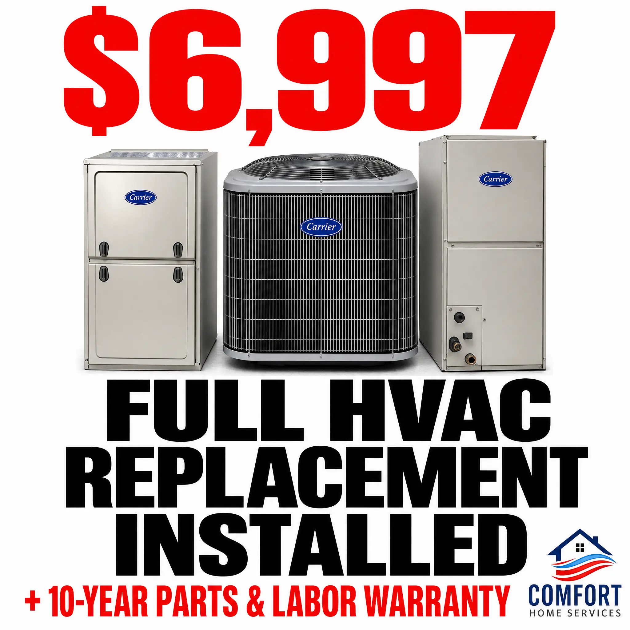 Atlanta Winner Rebuild — $6,997 full HVAC replacement